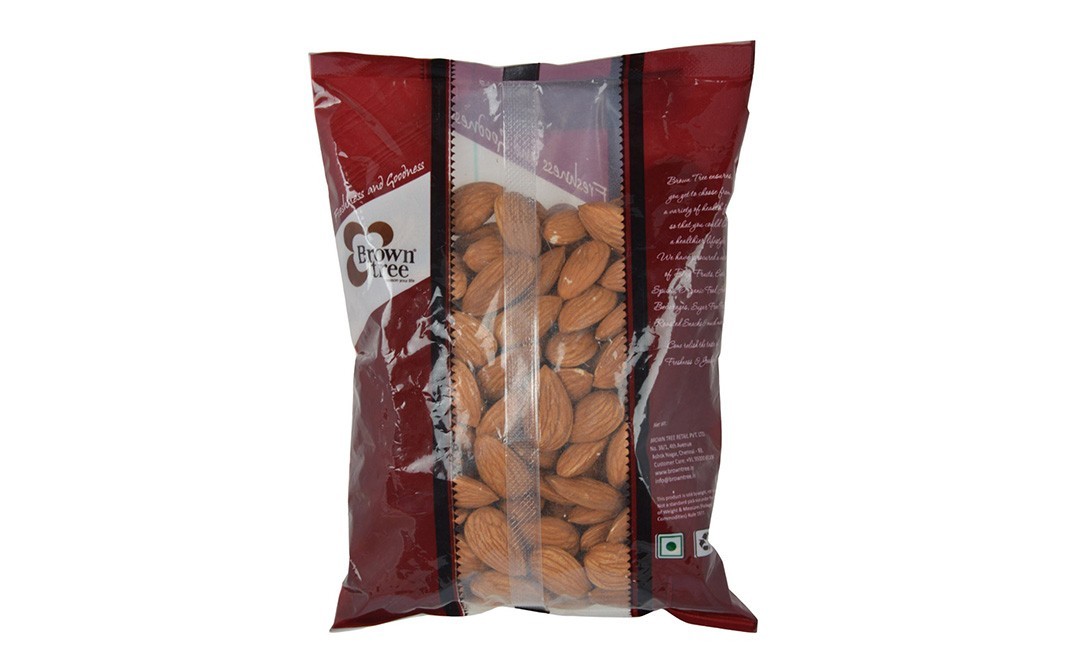 Brown Tree Almond American    Pack  100 grams